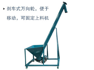 旋轉(zhuǎn)的螺旋將被輸送的物料沿固定的機殼內(nèi)推移而進(jìn)行輸送工作